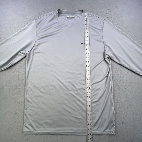 Columbia PFG Terminal Tackle Shirt Adult Small Gray Santa Swordfish Christmas - Picture 10 of 10